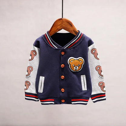 Trendy Kids Apparel Kids Clothing Boys Cotton Cartoon Jacket