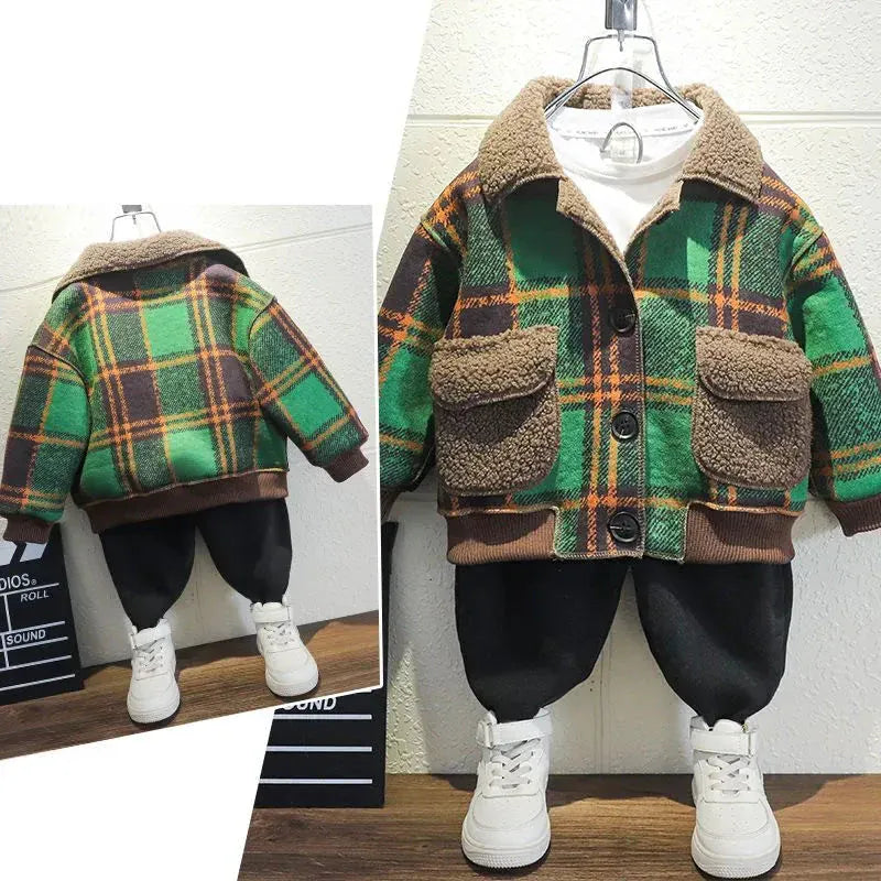 Trendy Kids Apparel Kids Clothing Boys' Cotton Jacket Autumn/Winter