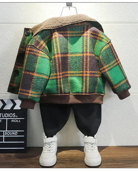 Trendy Kids Apparel Kids Clothing Boys' Cotton Jacket Autumn/Winter