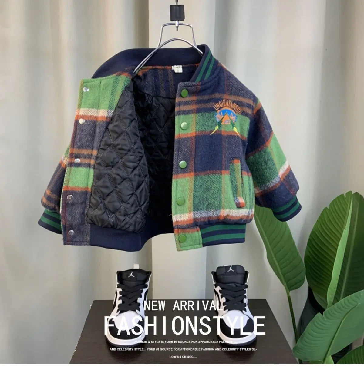 Trendy Kids Apparel Kids Clothing Boys' Cotton Jacket Autumn/Winter