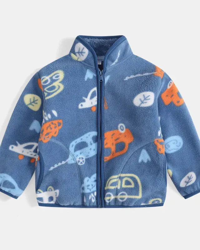 Trendy Kids Apparel Kids Clothing Boys Cotton Soft Fleece Jackets