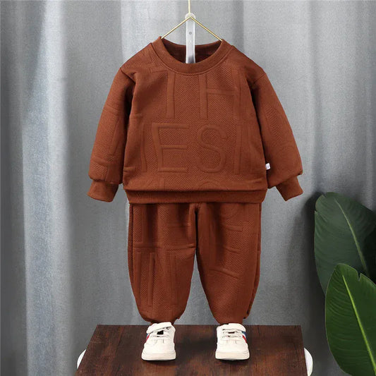 Trendy Kids Apparel Kids Clothing Boys Cotton Tracksuit