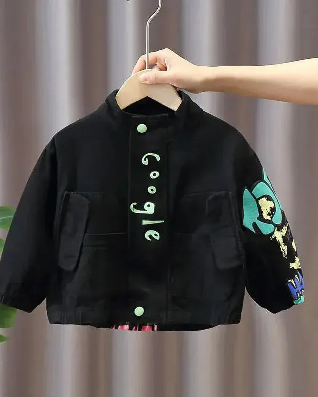 Trendy Kids Apparel Kids Clothing Boys' Denim Jacket