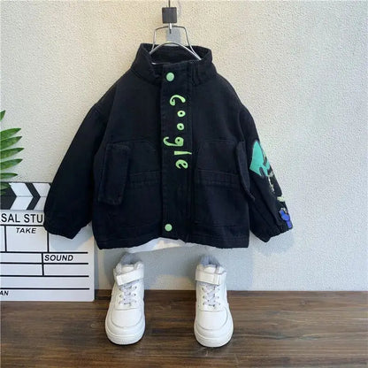 Trendy Kids Apparel Kids Clothing Boys' Denim Jacket