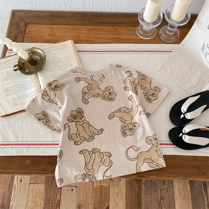 Trendy Kids Apparel Kids Clothing Boys' Disney Mickey Mouse Cartoon Print T-Shirt