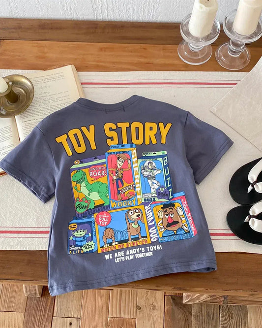 Trendy Kids Apparel Kids Clothing Boys' Disney Mickey Mouse Cartoon Print T-Shirt