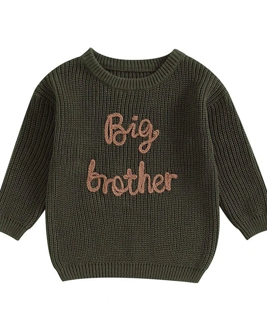 Trendy Kids Apparel Kids Clothing Boys Embroidery Pullover Knitwear
