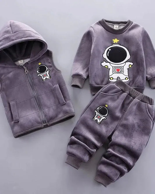 Trendy Kids Apparel Kids Clothing Boys Fleece Tracksuit
