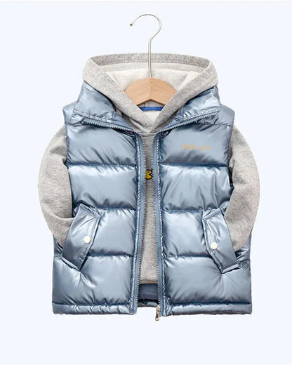 Trendy Kids Apparel Kids Clothing Boys & Girls Cotton Waistcoat - Heavyweight Winter Puffer Vest