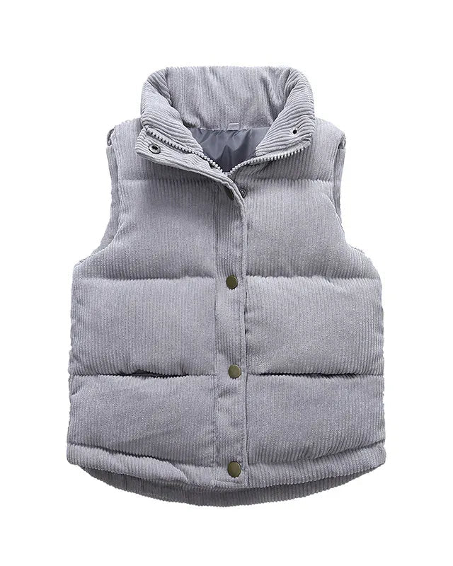 Trendy Kids Apparel Kids Clothing Boys & Girls Cotton Waistcoat - Heavyweight Winter Puffer Vest