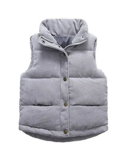 Trendy Kids Apparel Kids Clothing Boys & Girls Cotton Waistcoat - Heavyweight Winter Puffer Vest