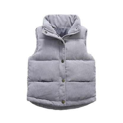 Trendy Kids Apparel Kids Clothing Boys & Girls Cotton Waistcoat - Heavyweight Winter Puffer Vest