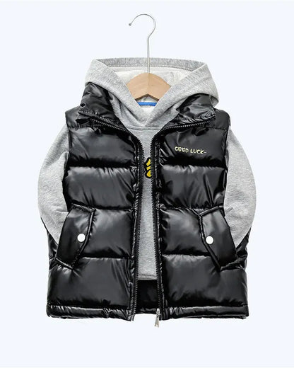 Trendy Kids Apparel Kids Clothing Boys & Girls Cotton Waistcoat - Heavyweight Winter Puffer Vest