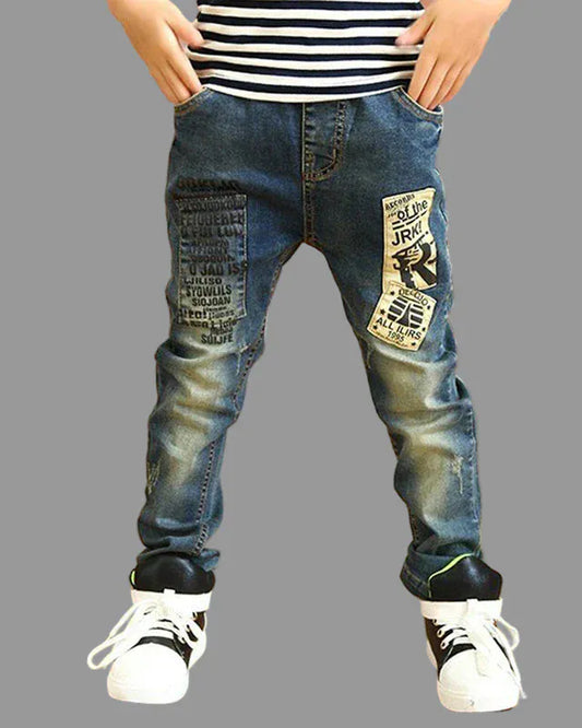 Trendy Kids Apparel Kids Clothing Boys Slim Straight Jeans