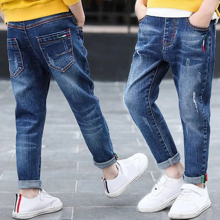 Trendy Kids Apparel Kids Clothing Boys Slim Straight Jeans