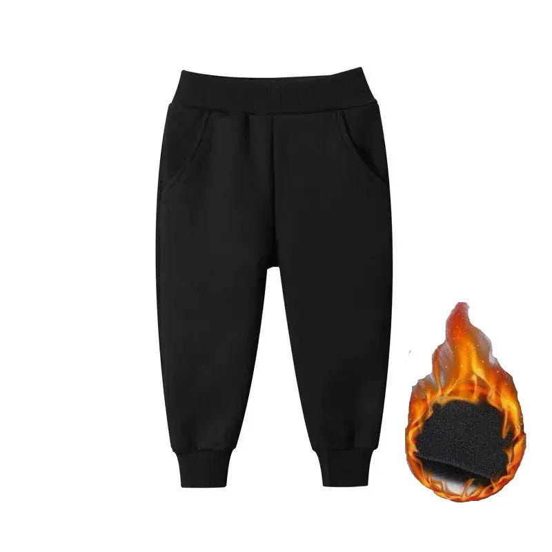 Trendy Kids Apparel Kids Clothing Boys Solid Color Casual Sports Trousers