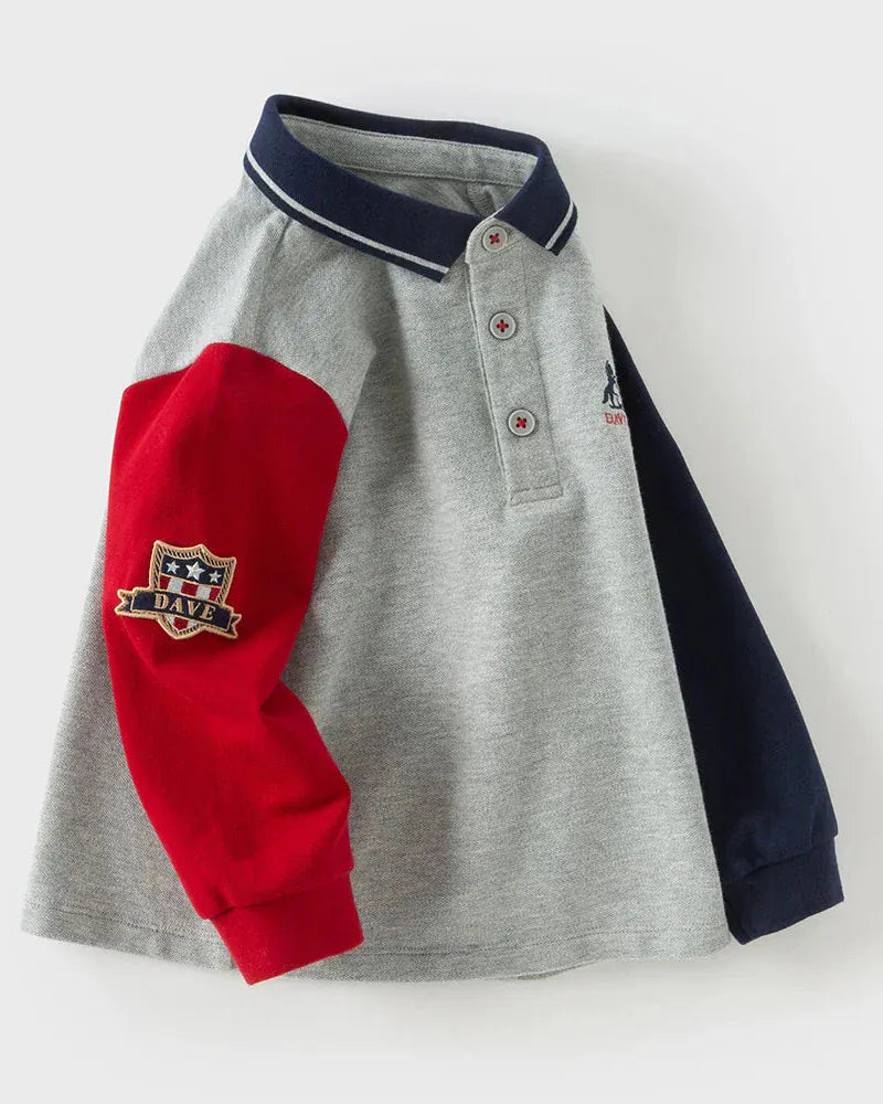 Trendy Kids Apparel Kids Clothing Boys' Spring Autumn Polo T-shirt