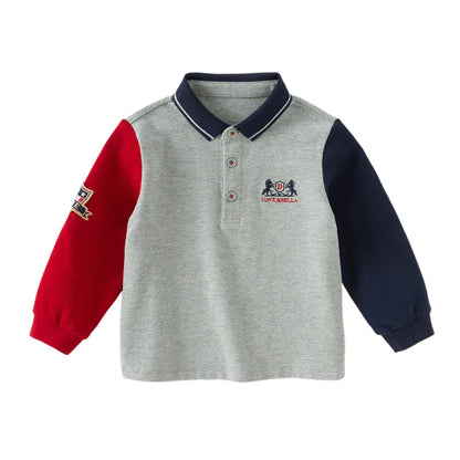 Trendy Kids Apparel Kids Clothing Boys' Spring Autumn Polo T-shirt