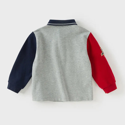 Trendy Kids Apparel Kids Clothing Boys' Spring Autumn Polo T-shirt