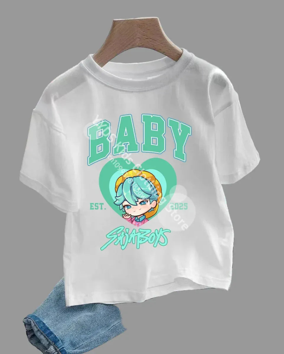 Trendy Kids Apparel Kids Clothing Boys T-shirt Cotton