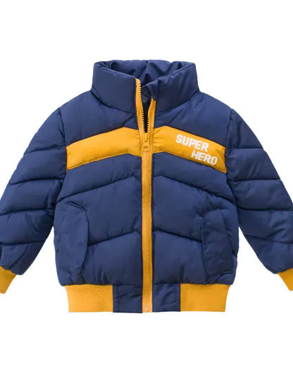 Trendy Kids Apparel Kids Clothing Boys Thickened Cotton-Padded Jacket