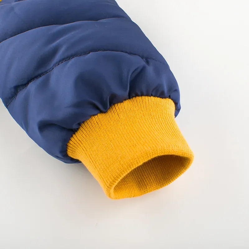 Trendy Kids Apparel Kids Clothing Boys Thickened Cotton-Padded Jacket