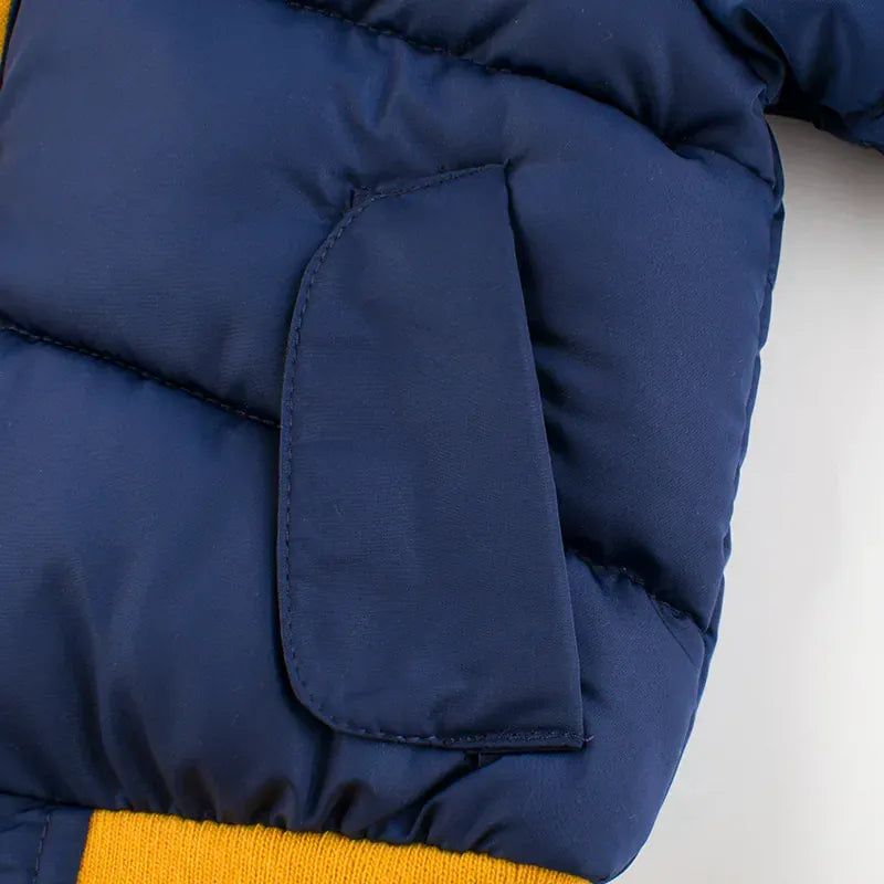 Trendy Kids Apparel Kids Clothing Boys Thickened Cotton-Padded Jacket