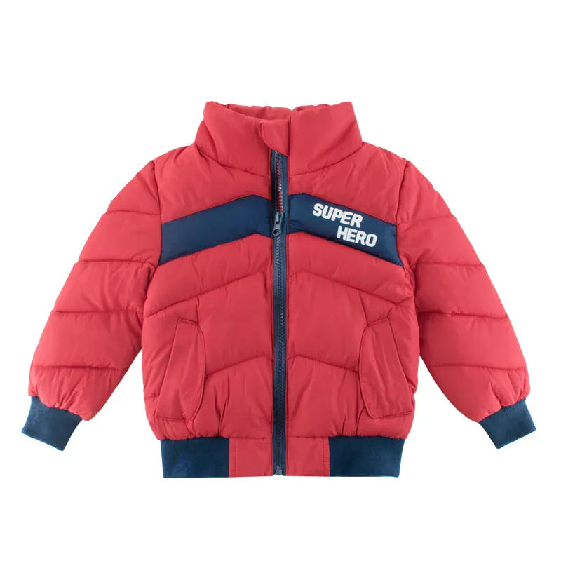 Trendy Kids Apparel Kids Clothing Boys Thickened Cotton-Padded Jacket