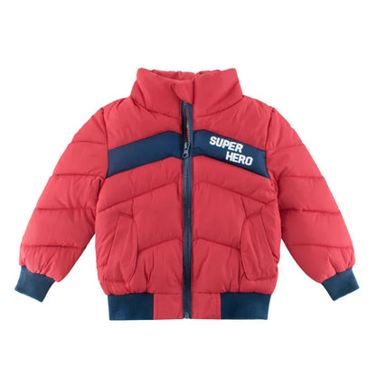Trendy Kids Apparel Kids Clothing Boys Thickened Cotton-Padded Jacket
