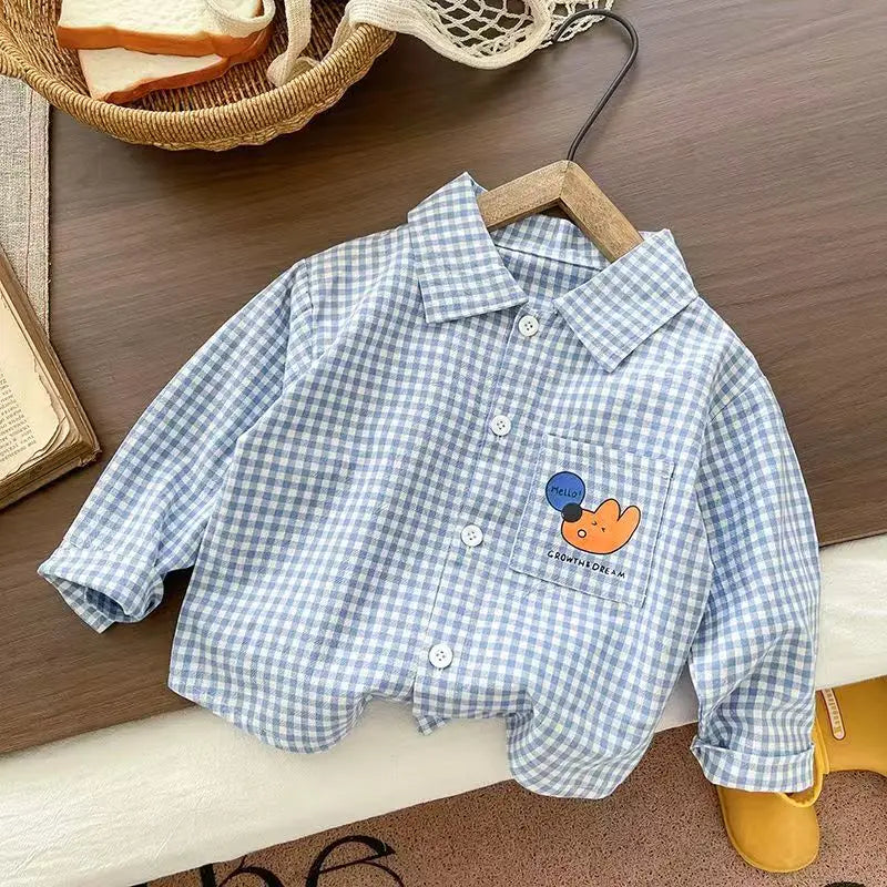 Trendy Kids Apparel Kids Clothing Boys' Thin Long Sleeve Spring T-Shirt