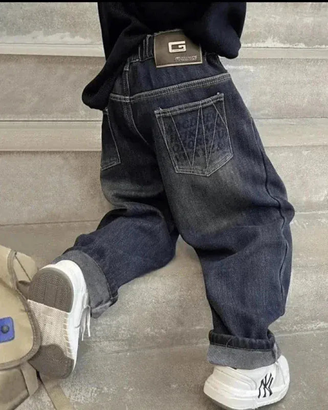 Trendy Kids Apparel Kids Clothing Boys Winter Padded Jeans