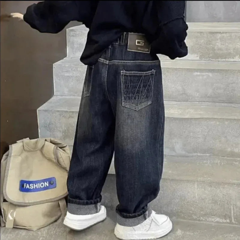 Trendy Kids Apparel Kids Clothing Boys Winter Padded Jeans