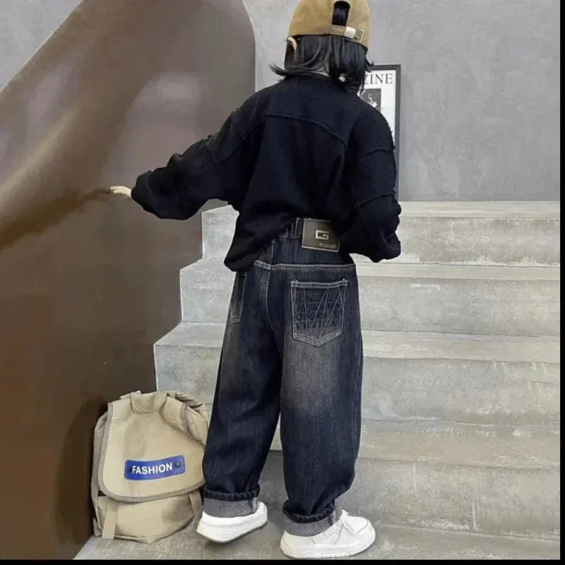 Trendy Kids Apparel Kids Clothing Boys Winter Padded Jeans