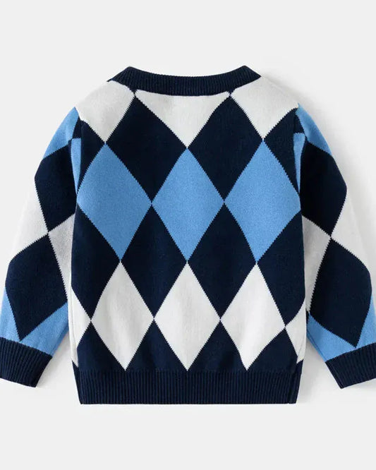 Trendy Kids Apparel Kids Clothing Boys Winter Warm Knitted Pullover