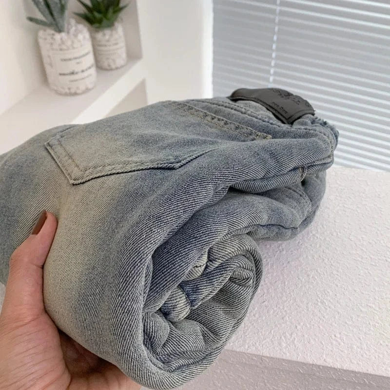 Trendy Kids Apparel Kids Clothing Children's Fleece-lined Jeans