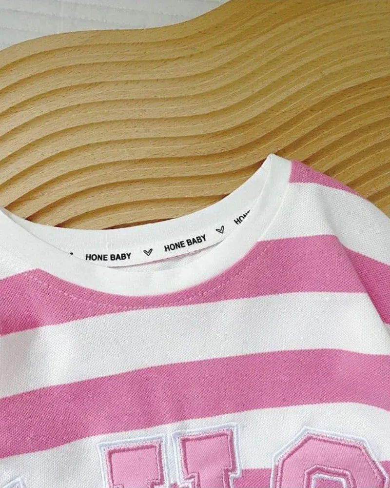 Trendy Kids Apparel Kids Clothing Children’s Summer Two Piece Set