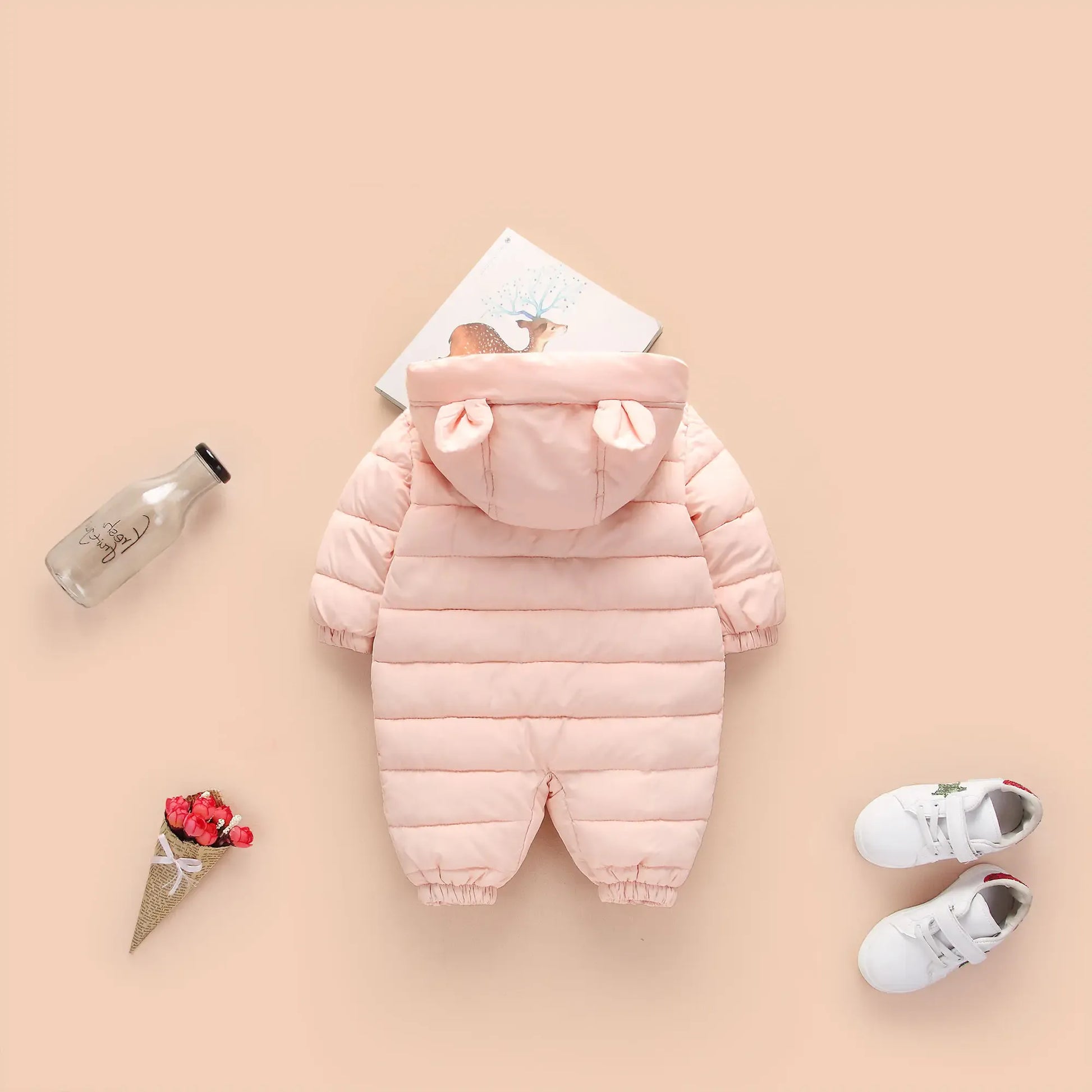 Trendy Kids Apparel Kids Clothing Cotton Baby Snowsuit Newborn Jumpsuit