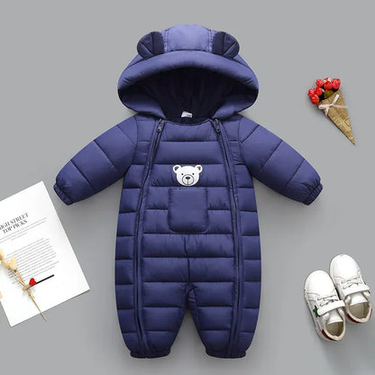 Trendy Kids Apparel Kids Clothing Cotton Baby Snowsuit Newborn Jumpsuit