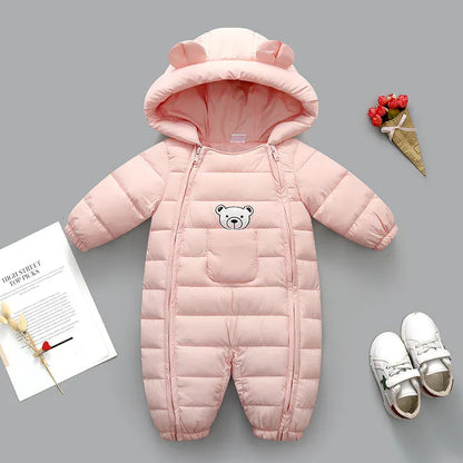 Trendy Kids Apparel Kids Clothing Cotton Baby Snowsuit Newborn Jumpsuit