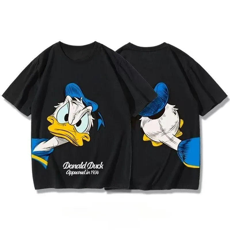 Trendy Kids Apparel Kids Clothing Disney Donald Duck Cartoon Print Kids' T-Shirt