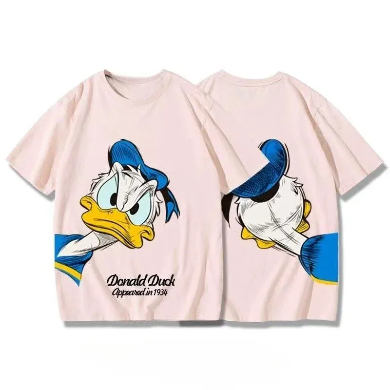 Trendy Kids Apparel Kids Clothing Disney Donald Duck Cartoon Print Kids' T-Shirt