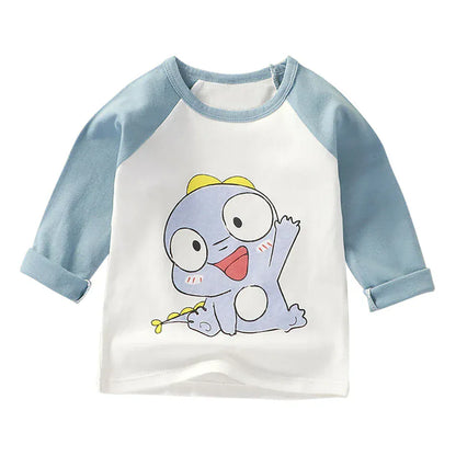 Trendy Kids Apparel Kids Clothing Eco Cotton Long Sleeves Shirts