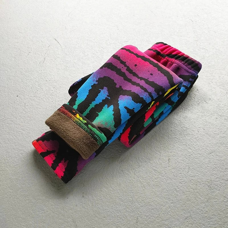 Trendy Kids Apparel Kids Clothing Fleece Leggings For Girls