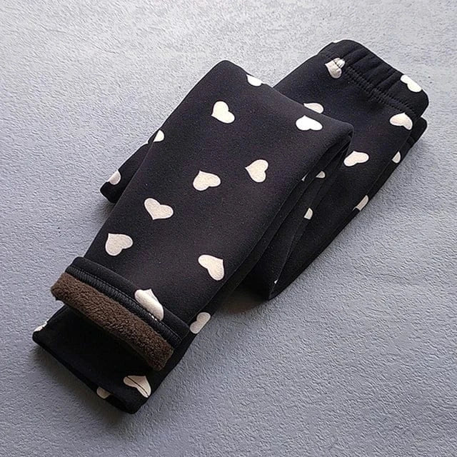 Trendy Kids Apparel Kids Clothing Fleece Leggings For Girls