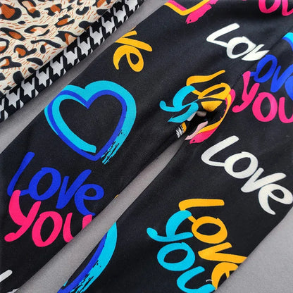 Trendy Kids Apparel Kids Clothing Fleece Leggings For Girls