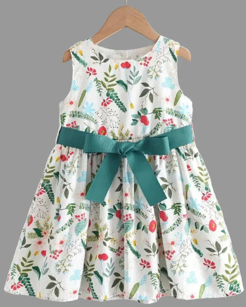 Trendy Kids Apparel Kids Clothing Floral Girls Dresses