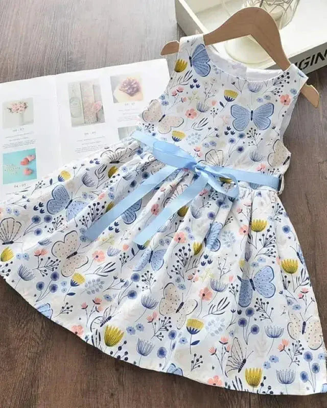 Trendy Kids Apparel Kids Clothing Floral Girls Dresses