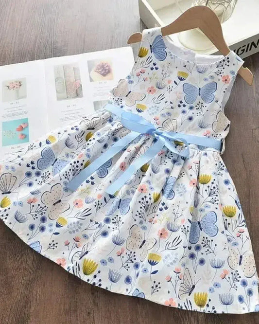 Trendy Kids Apparel Kids Clothing Floral Girls Dresses