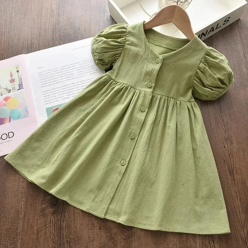 Trendy Kids Apparel Kids Clothing Floral Girls Dresses