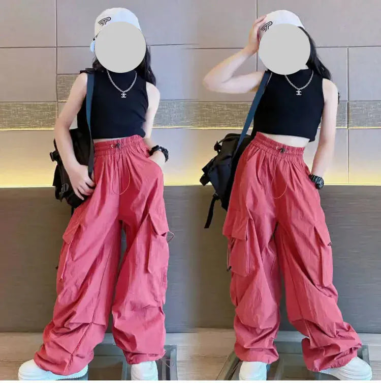 Trendy Kids Apparel Kids Clothing Girls Cargo Pants